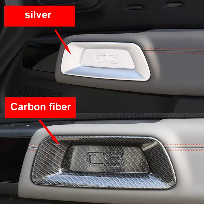 4pcs Door Storage Box For Citroen C5 Aircross 2017 2018 20198 2020-2021 Handrail Sort Out Auto Interior Car Accessories