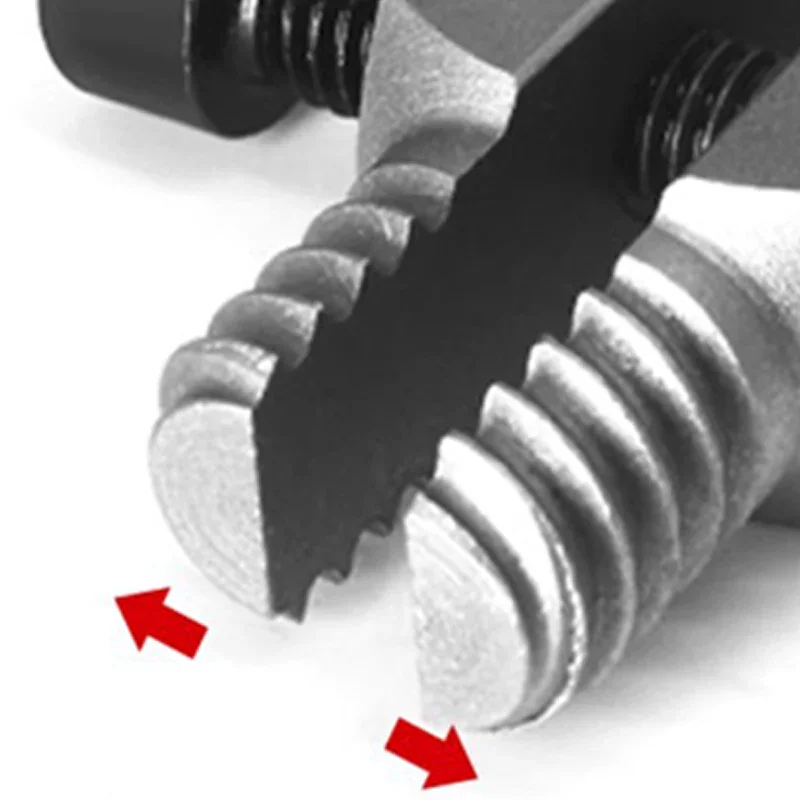 Multifunctional Broken Pipe Extractor Tools Faucet Angle Valves Broken Wire Extractors 4/6 Points Universal Reverse Silk Wrench