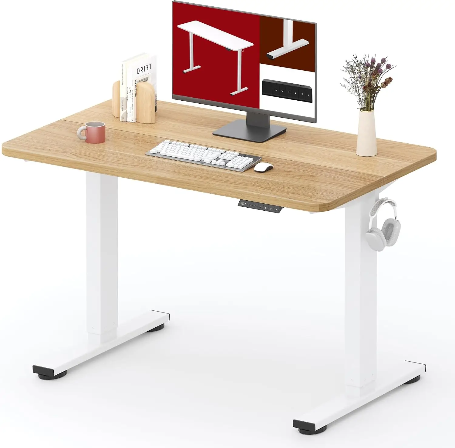 40x24 Height‑Adjustable Electric Standing Desk