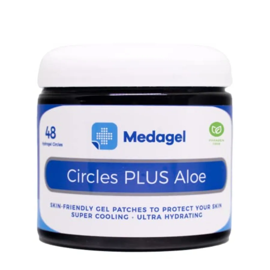 

Circles Plus Aloe, Hydrogel Pads, Blister Prevention, Instant Cooling and Soothing Relief for Nursing Pain, Bug Bites, Blisters