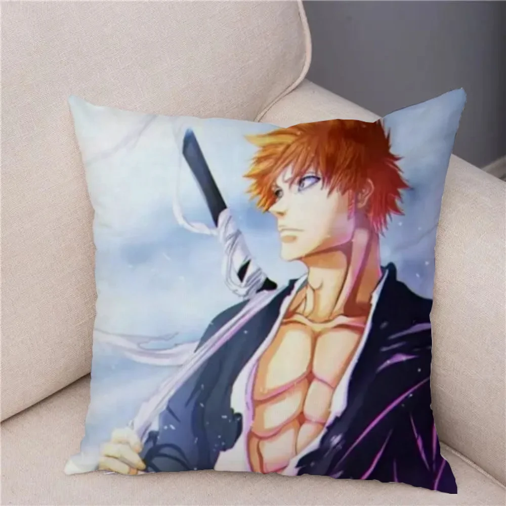 Pillow Cases for Bed Bleach Decorative Pillows for Sofa Cushions Covers Pillowcase 40x40 Halloween Pillow Cover Short Plush Car