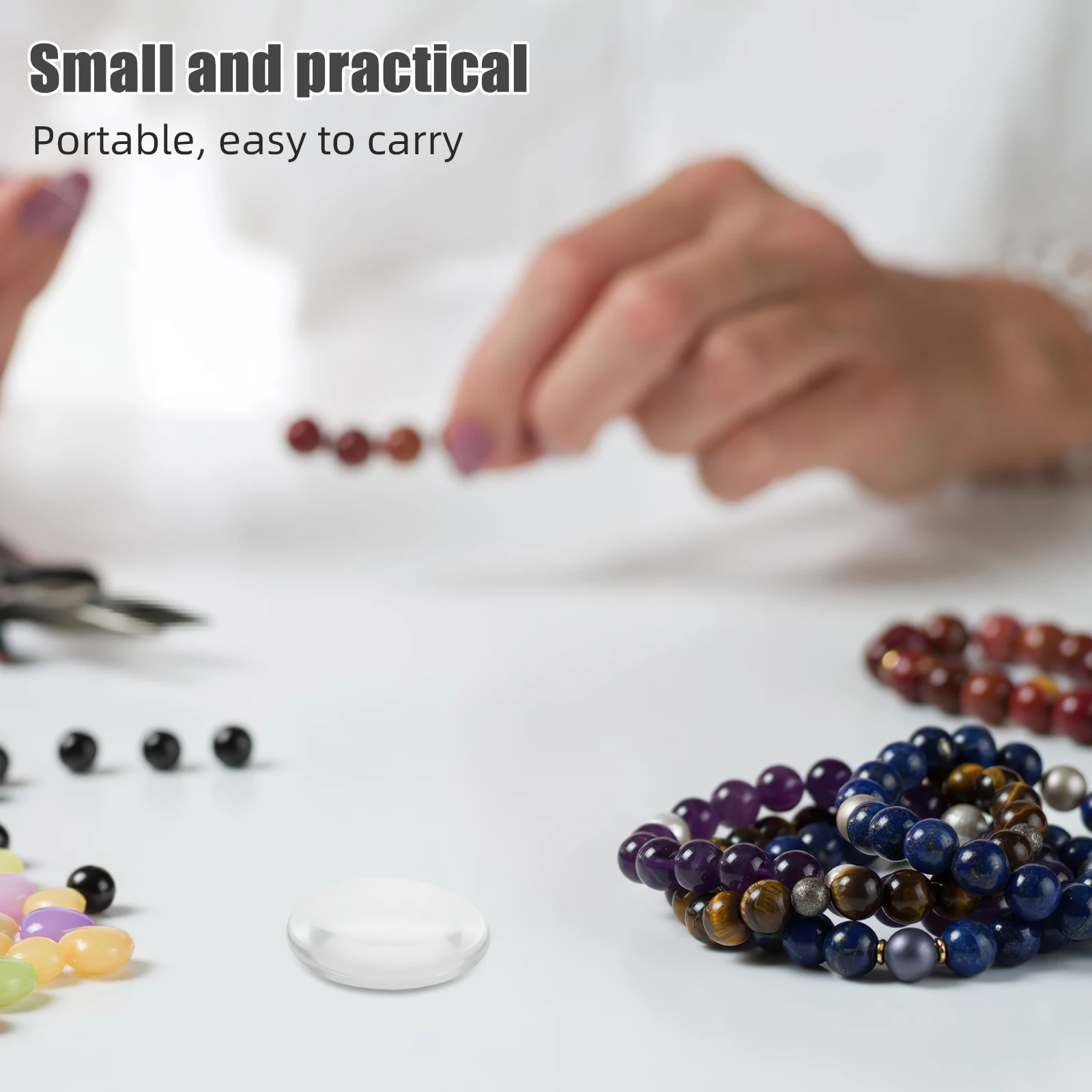 

15Pcs Clear Glass Round Cabochon Transparent Flatback Dome for DIY Jewelry Making Findings Pendants Crafts Creative Supplies