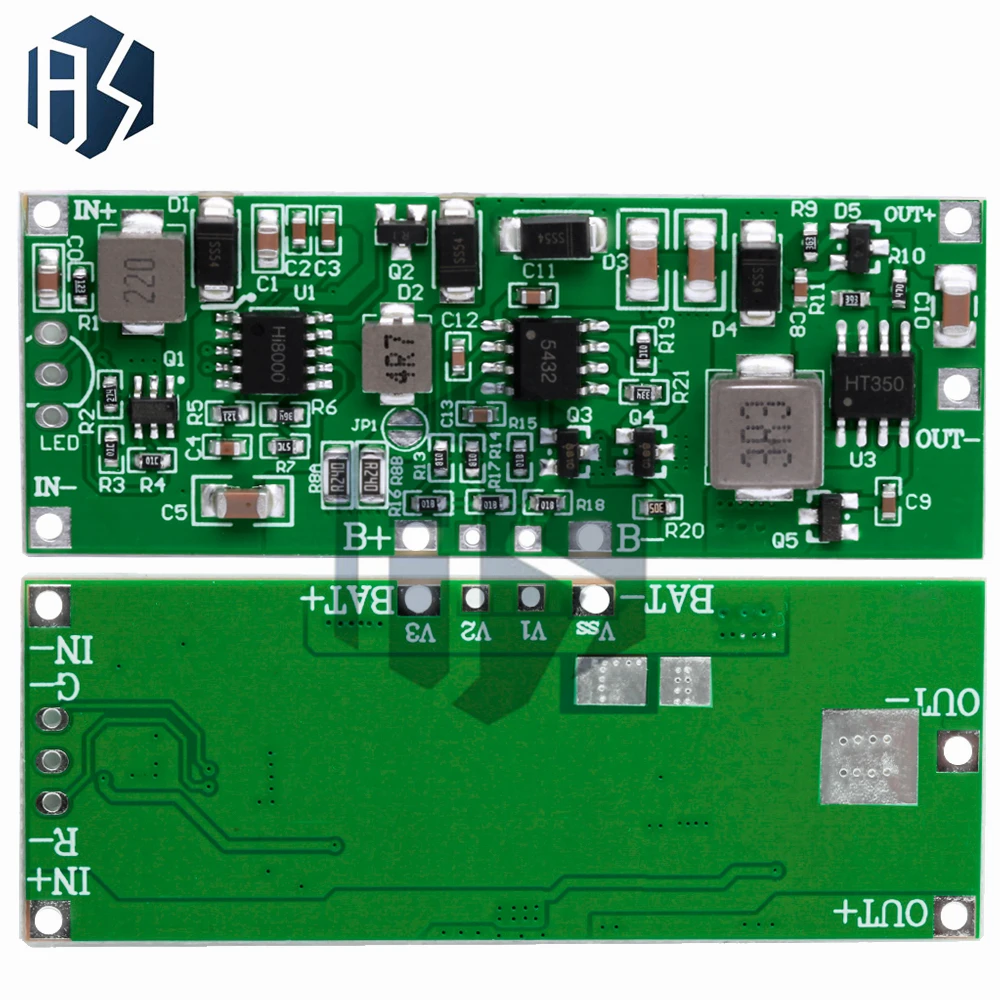 DC 12V 3A 24W 36W 3S Lithium Battery Pack UPS Module Charging Discharging Automatic Switching Uninterruptible Power Supply Board