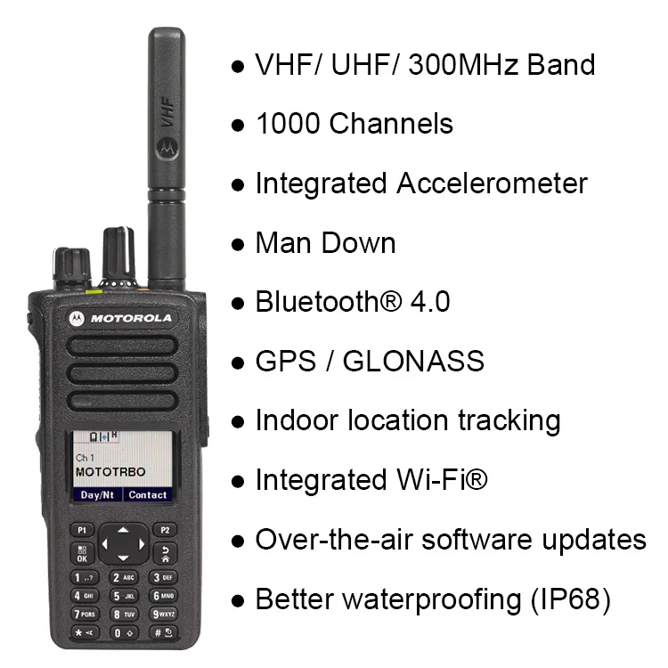 Best price  mototrbo dp4400e dp4600e dp4800e dp4401e dp4601e dp4801e vhf uhf GPS radio walkie talkie