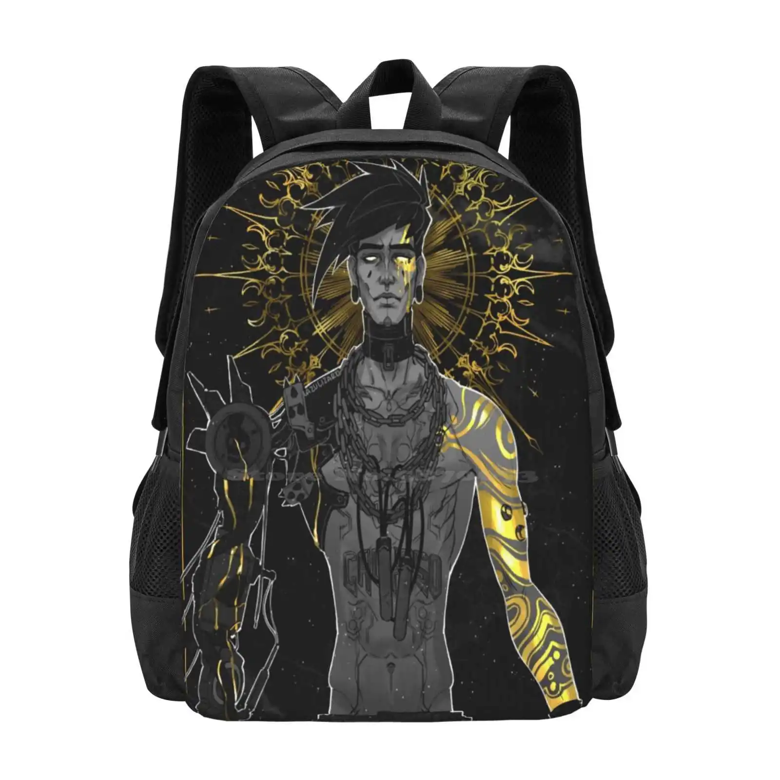 Troy Calypso Moonbright Bag Backpack For Men Women Girls Teenage Troy Calypso Fanart 3 Fanart Calypso Twins