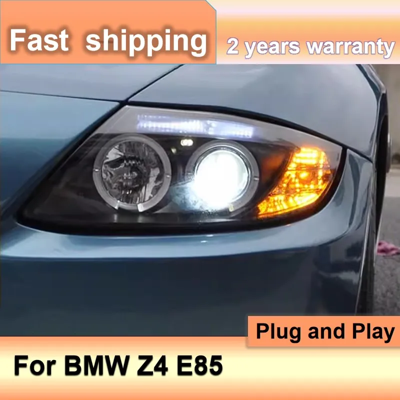 

Car Accessories for BMW Z4 E85 Head Lights 2003-2008 Z4 Headlight DRL Turn Signal Low High Beam Projector Lens