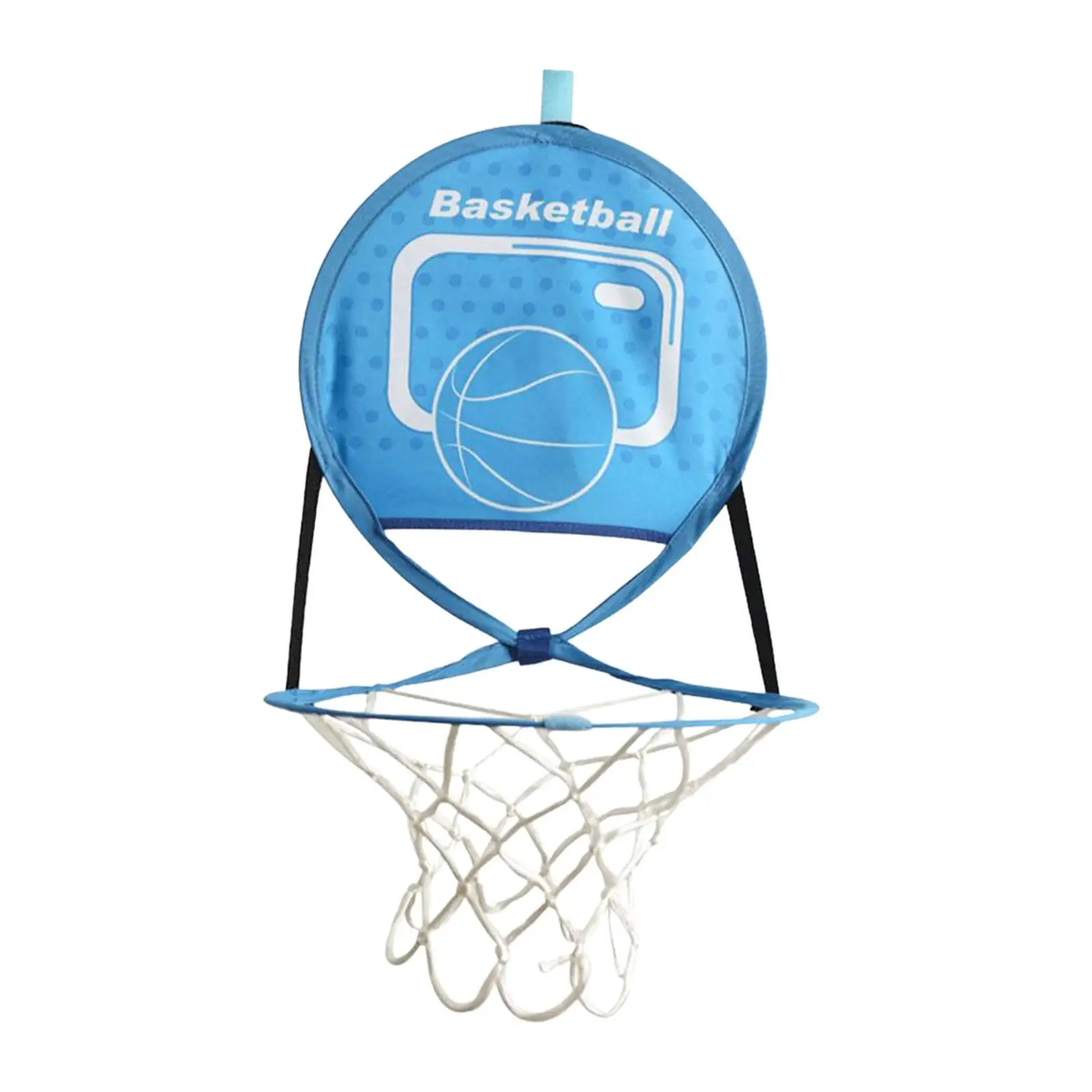 

Kids Basketball Hoop Sports Door Adjustable Height Family Games Basketball Game