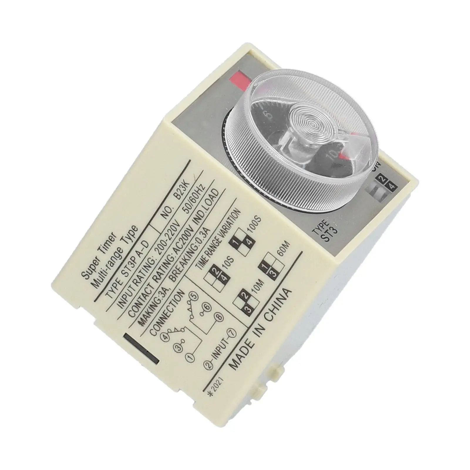 Adjustable Power On Delay Timer Relay Universal Replacement Accessory