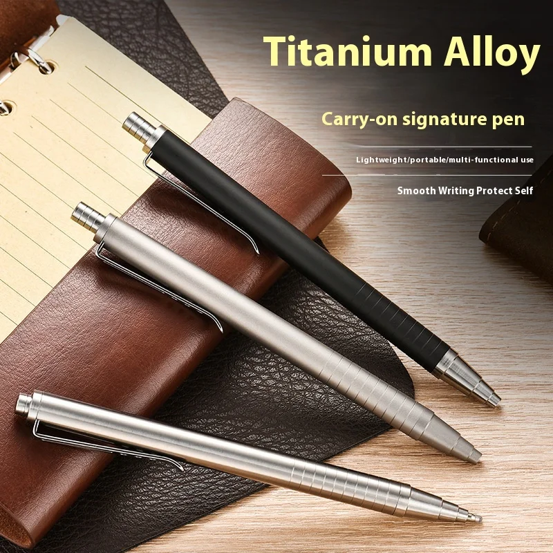 

Portable Emergency Travel Tactical Pen ZSB047 Lightweight Corrosion Resistant Titanium Alloy EDC Outdoor Camping Hiking Tool