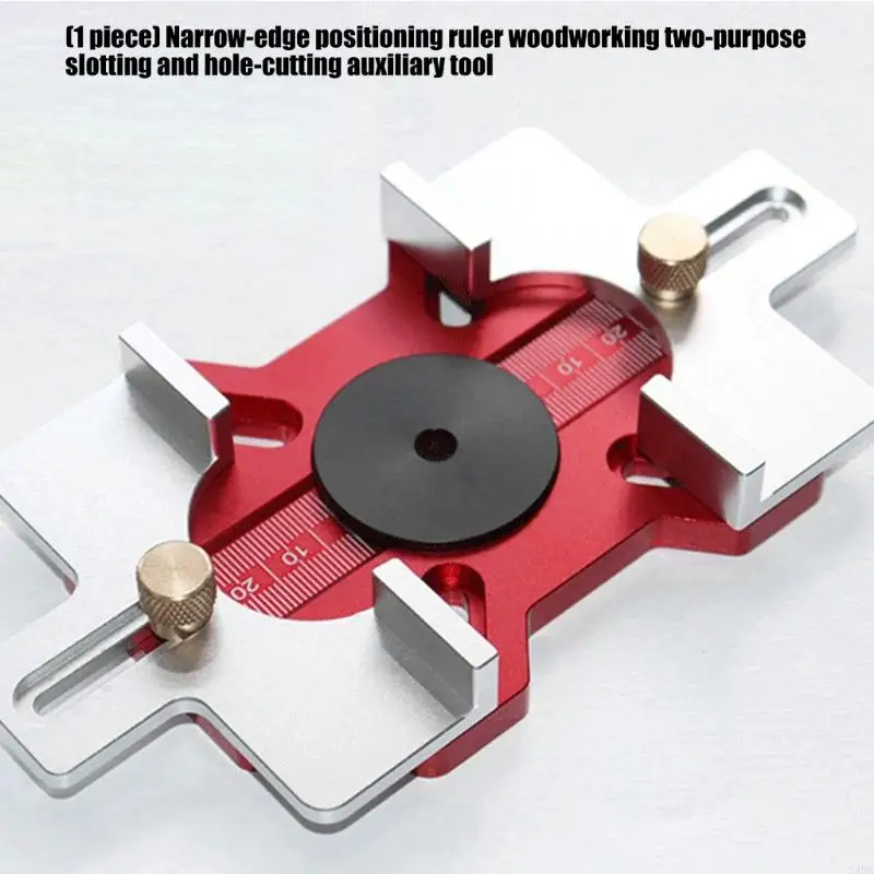 Router Slotting Locator For Professional Aluminum Alloy Grooving Guide
