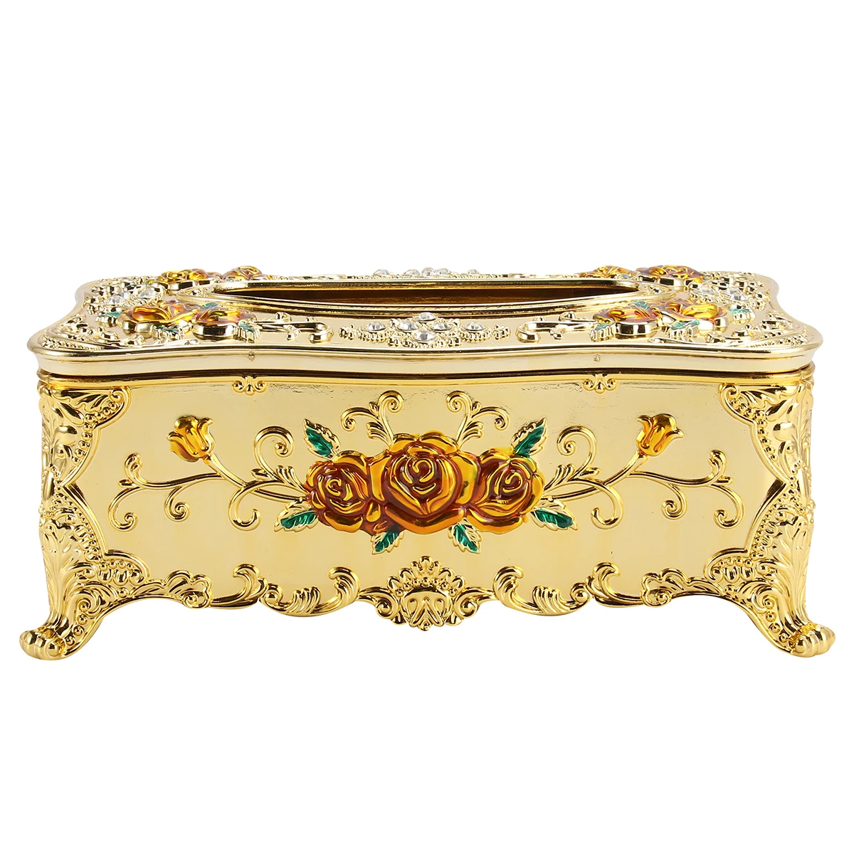 

Retro Decor Tissue Box Organizer -box Home Aesthetic Bracket Holders for Tables Vintage