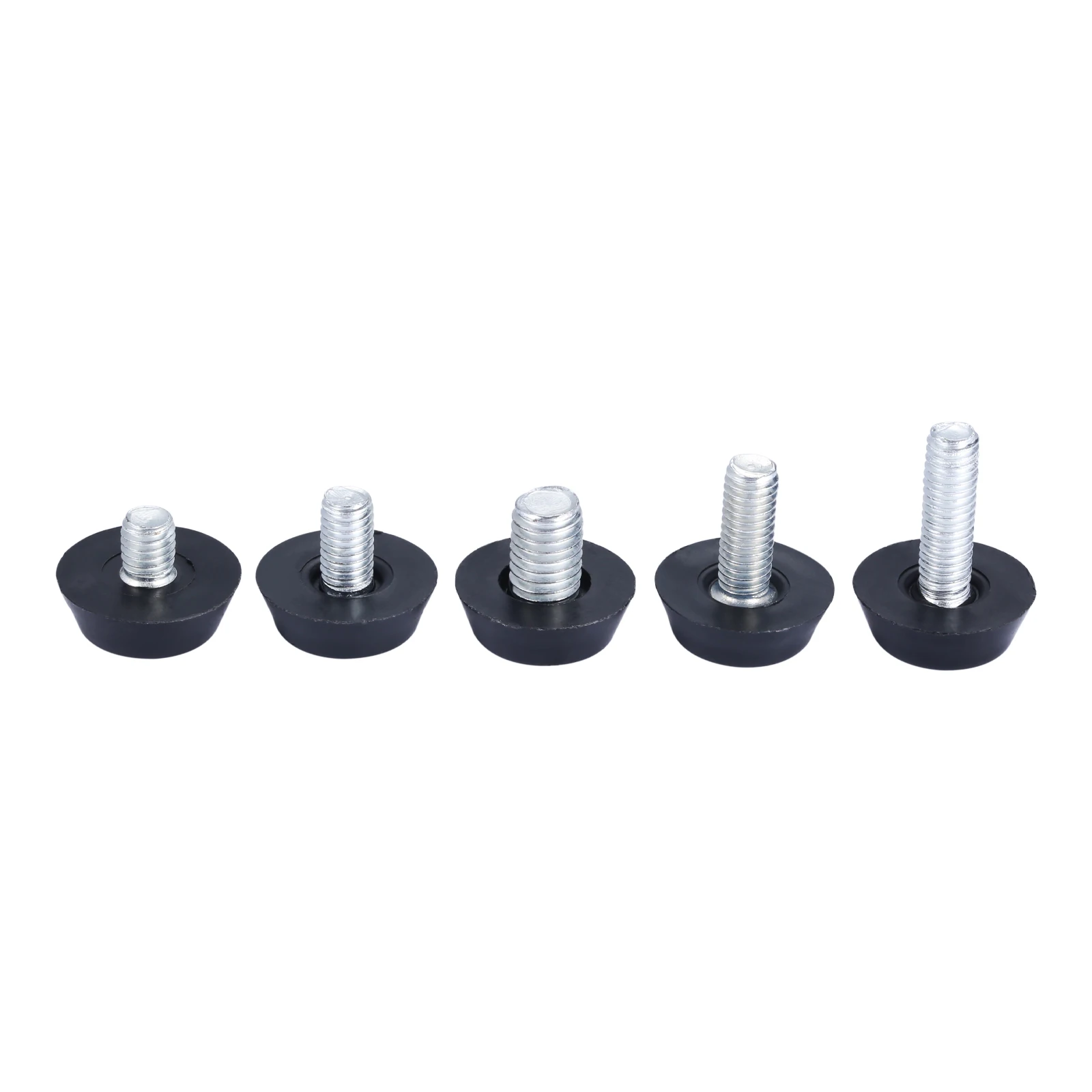 Pies de nivelación de muebles de 10 piezas, diámetro ajustable M8/M6 * 7-11mm, tornillo de rosca, estante de equilibrio, pata de mesa, almohadilla para silla, protege el suelo