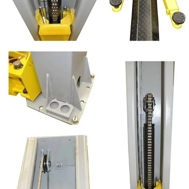 3/4 ton manual double-sided release cheap double-column car lift 2-column hydraulic car lift