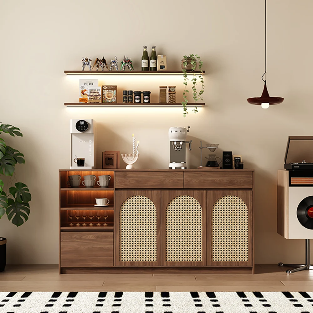 Organizer Soild Wood Living Room Cabinets Nordic Vintage Storage Classic Living Room Cabinets Beauty Trendy Vitrinas Furniture