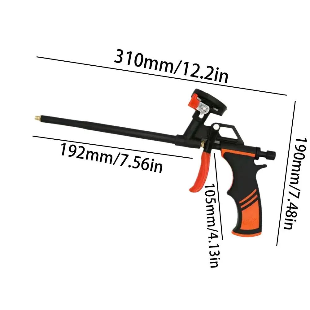 نظيفة الحرة رغوة توسيع بندقية رذاذ رغوة الغراء بندقية البولي يوريثين رغوة تسرب Specia أداة يدوية لتجديد المنزل #6