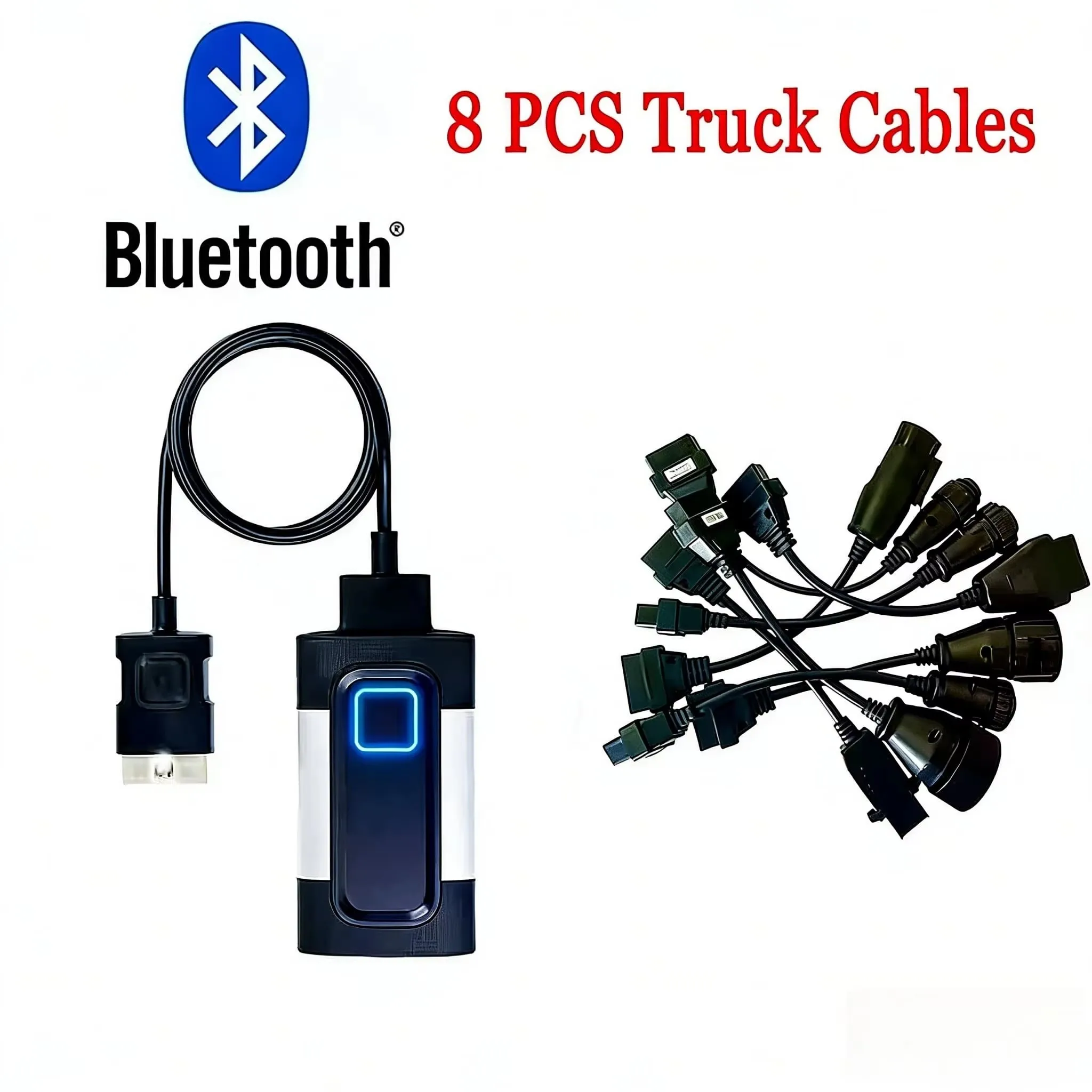 Новейший диагностический инструмент Autocom CDP Pro 2026 для Delphi DS150E с VCI, OBD2, Bluetooth и полным комплектом кабелей для легковых и грузовых автомобилей
