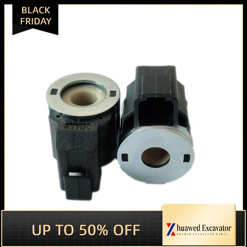 

Excavator Parts For 4304012 Sany Crane Jcb Pilot Solenoid Coil 12v 24v