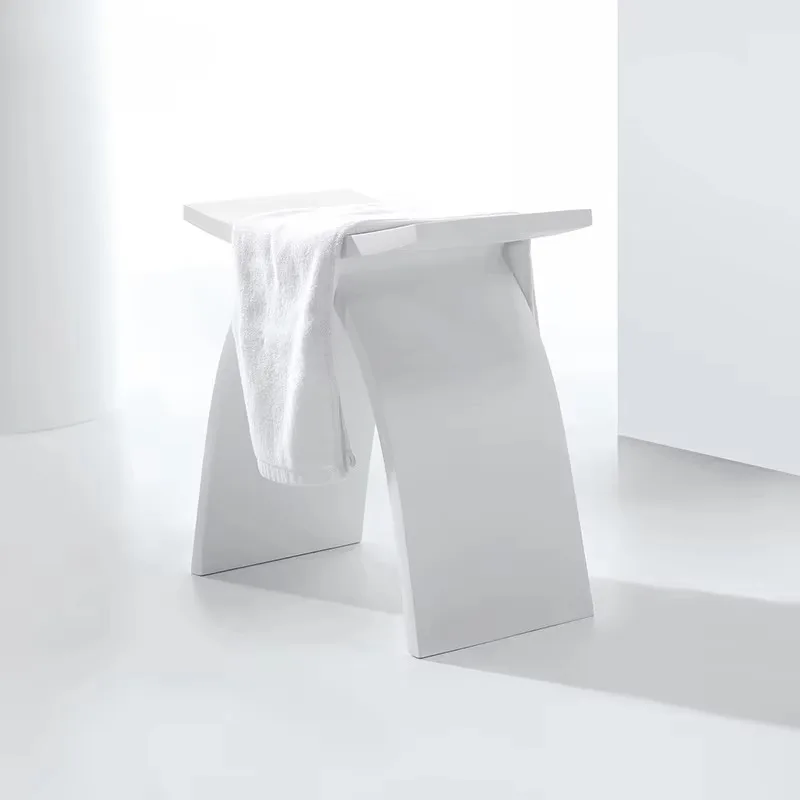 الحمام الكمال منحني النمذجة مقعد المرحاض مقعد الصلبة سطح الراتنج ساونا دش البراز #4