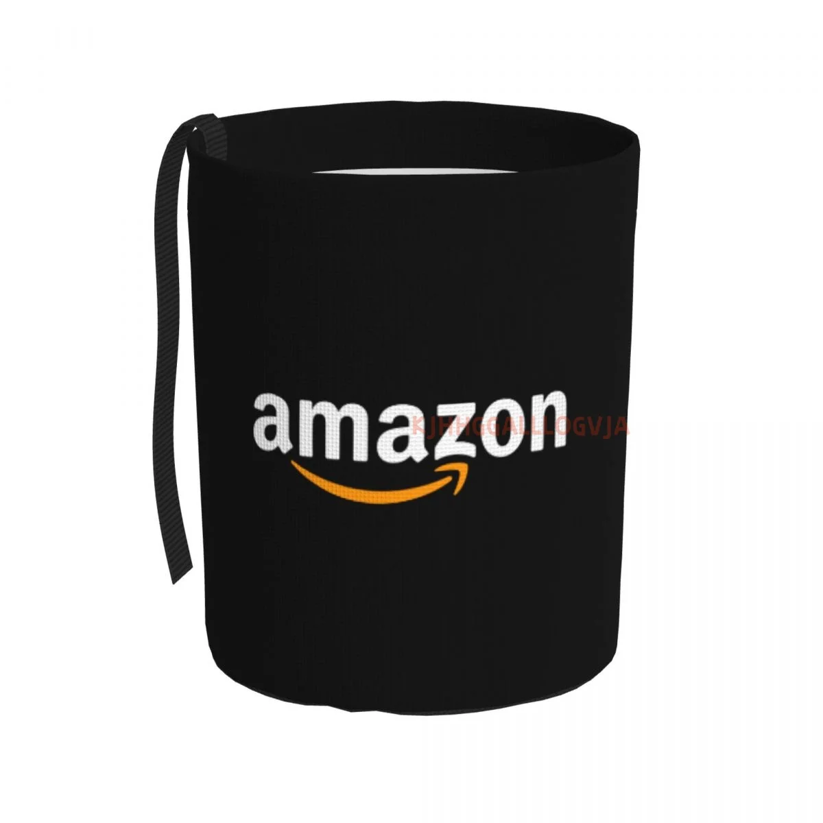 Bote de basura para coche con logotipo de Amazon, cubo de basura, cubo de basura para cocina, Camping, accesorios interiores para coche para mujer, basura para coche