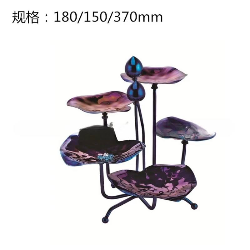 Stainless Steel Creative Fruit Plate Hotel KTV Fruit Plate Buffet Ornament Home Creative Fruit Rack