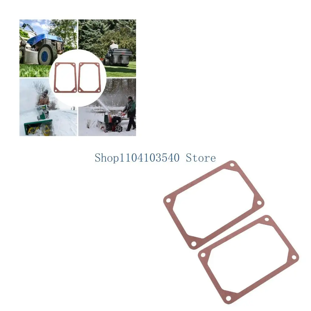 02DC Small Engine Valves Cover Gasket Replacement Set, 2 Piece Service Parts with 690971 273486 Crosses Reference, Approx