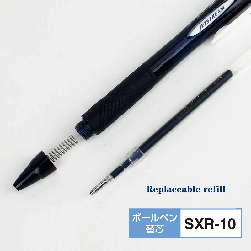 3 Pcs UNI JETSTREAM Ballpoint Pens SXN-150S Ultra-smooth Medium Oil Pen New Quick-drying Ink 1.0mm Office Stationery Cute Pens