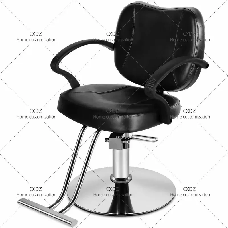 Modern Hair Salon Chair Beauty Barber Rotating Lift Multi Purpose Massage Chair Simple Design Wholesale Cross Border