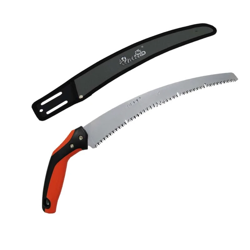 

Обрезная пила Трехгранная изогнутая из нержавеющей стали с U-образным пазом Ручная деревообрабатывающая пила