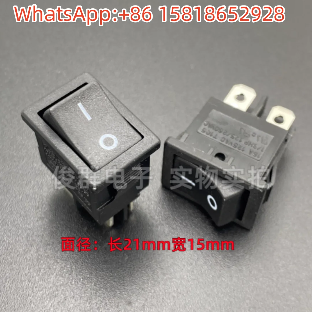 5pcs RL3-4 RLEIL Boat-Type Switch Button 4-pin 2-speed high power 16A boat-shaped rocker power button