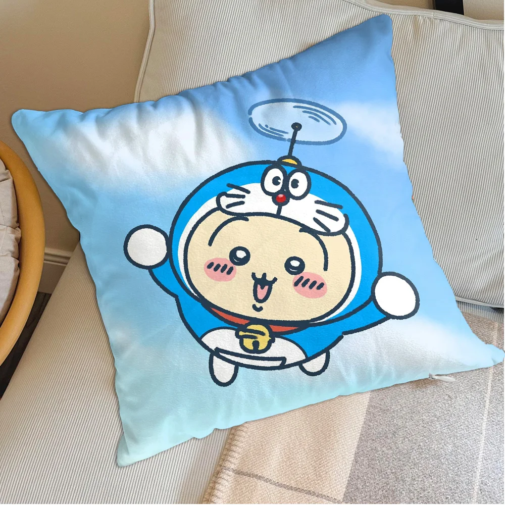 Kawaii C-Chiikawa Weihnachtsschmuck 2026 Kissenbezüge Wohnzimmerkissen für dekoratives Sofa Schlafkissenbezug
