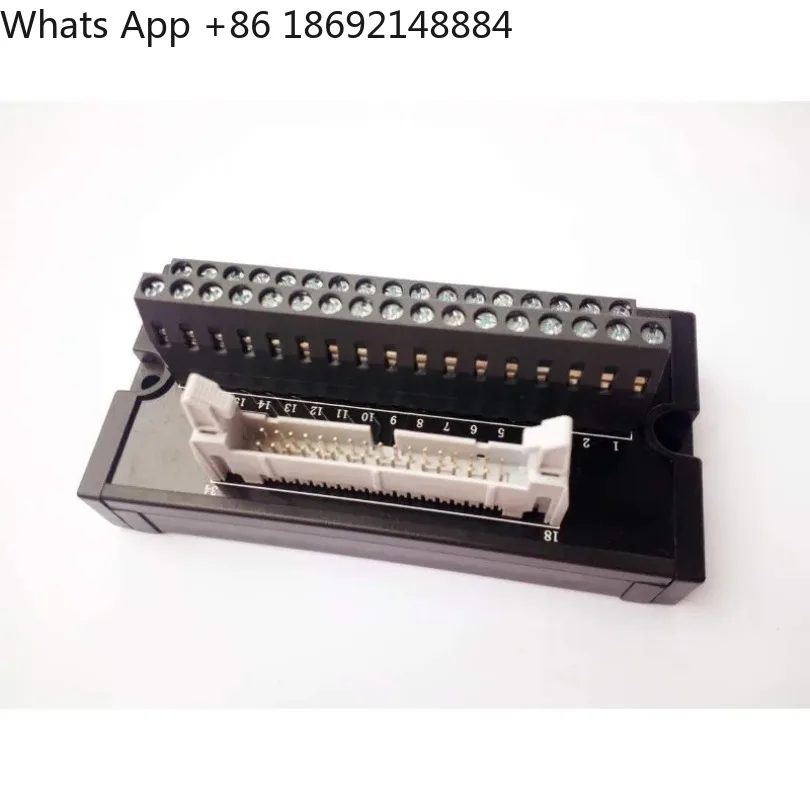 HA023 IDC34 MIL Terminal Adapter Cable PLC Input Output Extension Horn Terminal Block 1 Piece Price