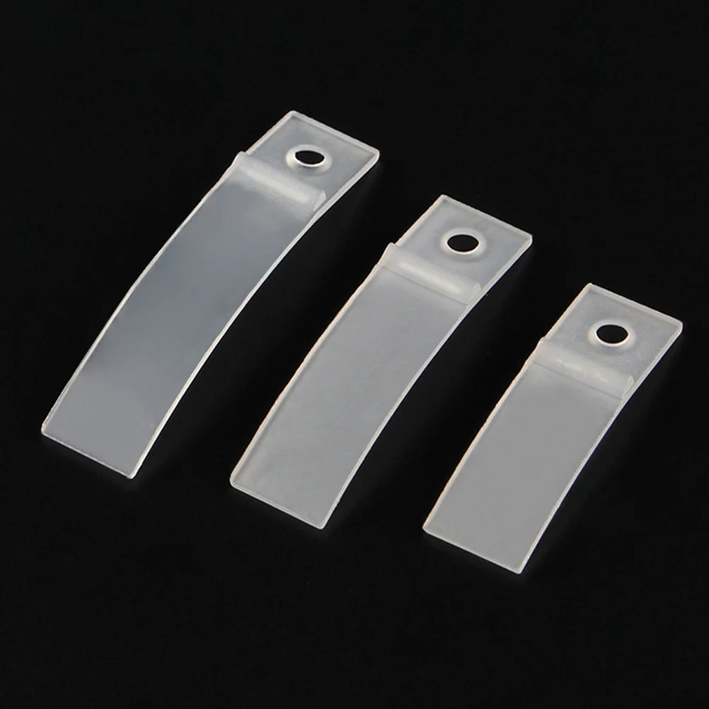 

200Pcs Anti-Slip Drawer Stops for Dresser Bottom Repair Plastic Drawer Bumpers Cabinet Stoppers Screws Included