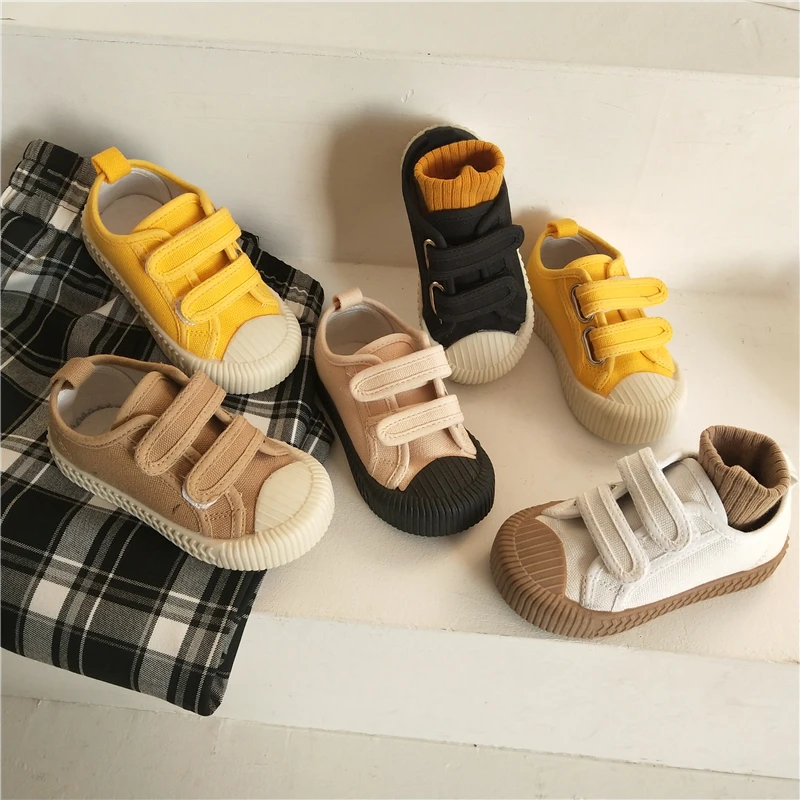 Zapatos informales suaves para niños, calzado deportivo para preescolar, zapatos de lona para niños y niñas, transpirables