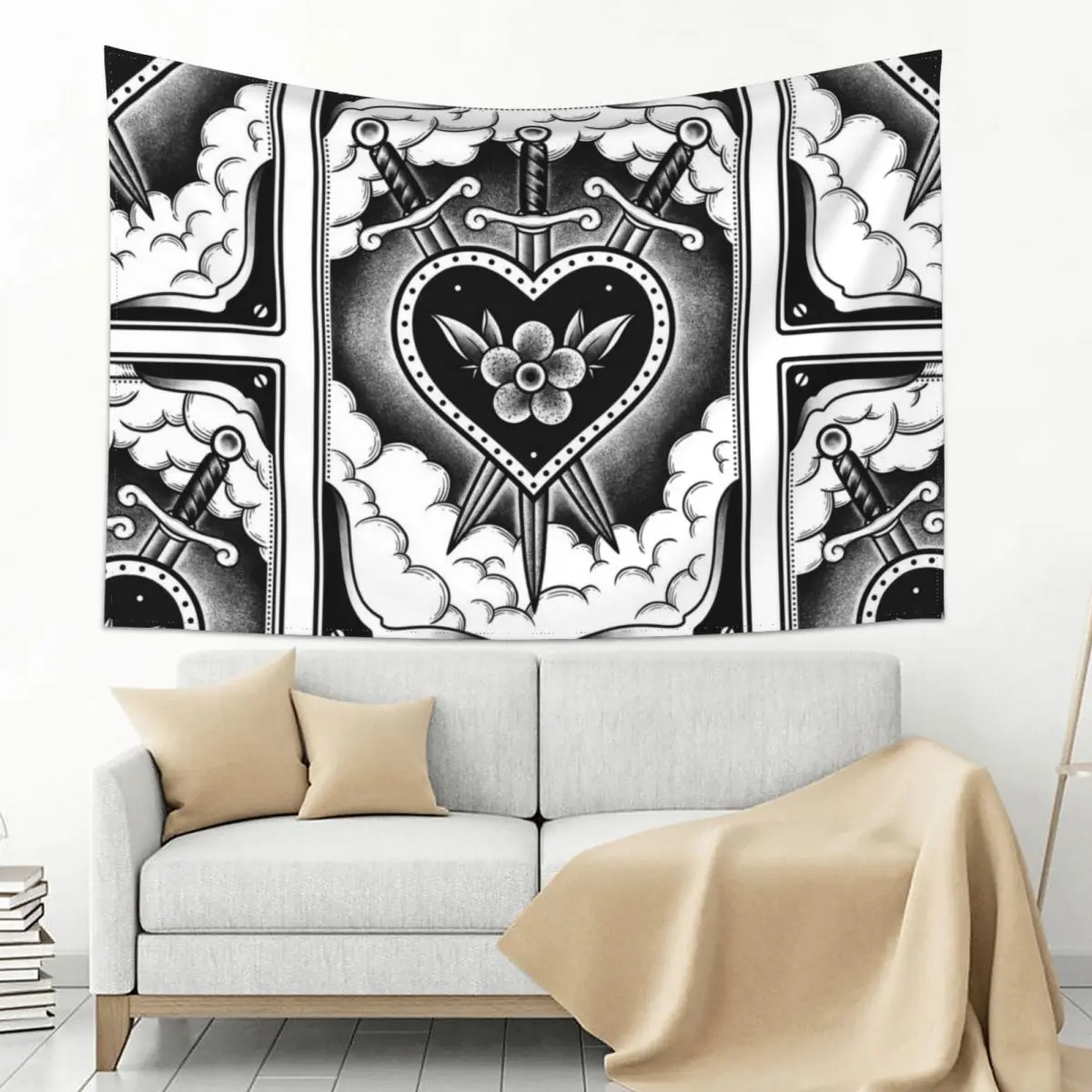 

Three of swords Tapestry