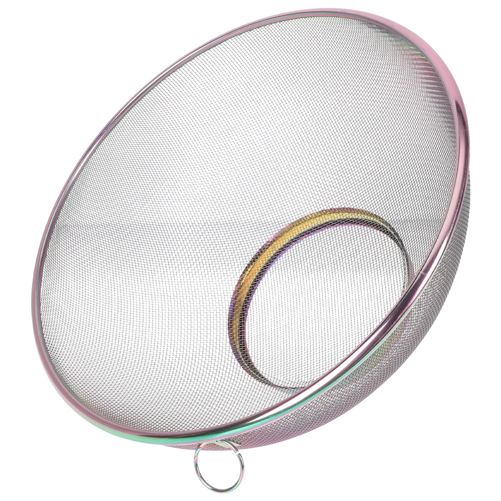 

Kitchen Sieves and Strainers Stainless Steel Mesh Basin Produce Washing Bowl Steel1 Multifunctional Draining