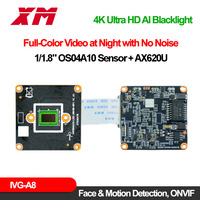 8Mp Ultra Hd 4K Blacklight Human Detection Ip Camera Module Full Color Night Vision F1.0 4Mm Rtsp Video Surveillance Network