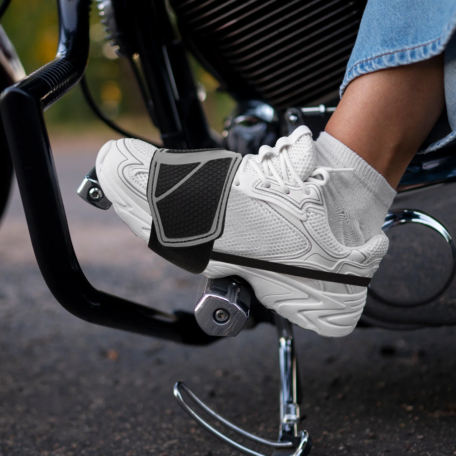 Motorcycle Gear Shift Cover Durable Non Slip Widened Protector for Shoe Boot Protection on All Motorcycle Models Shift Pad