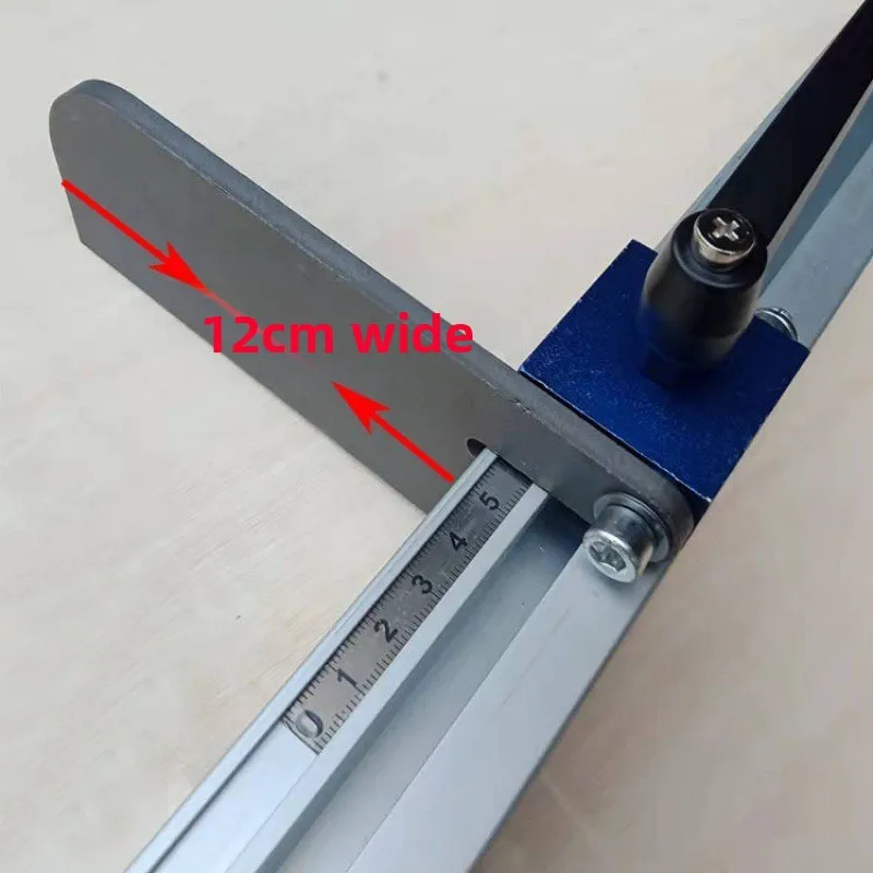 Saw Table Locator Fence Flip Cutter Sliding Table Saw Special Positioning Backer Flip Accessory For Row Drilling Machine Tool