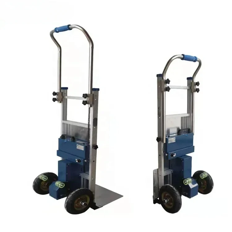 Best Selling Folding 200kg Heavy  Stairs Carrying Cargo Hand Truck Lithium Battery Powered Electric Stair Climbing Trolley