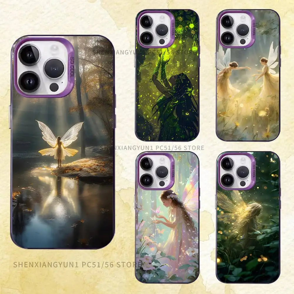 

Glow Fairy Case for iPhone 11,12,13,14,15,16,17 Pro Max XS X XR mini Air Plus Cover