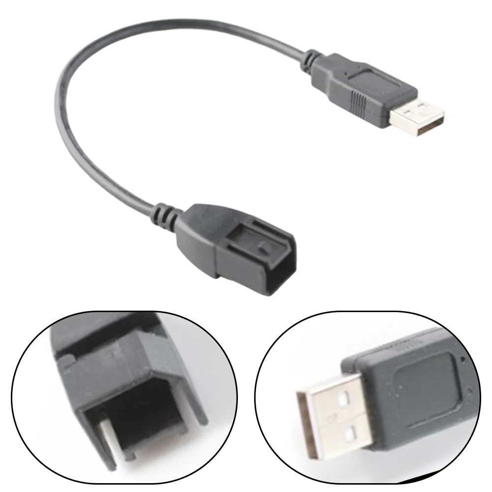 Car USb Adapter To Standard USB Interface Line Extension For Ford For Nissan Replacement Automobiles Electronics