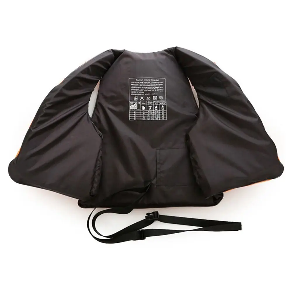 

Спасательный жилет для взрослых с регулируемыми ремнями, водонепроницаемый, для водных видов спорта, с портативным свистком для выживания