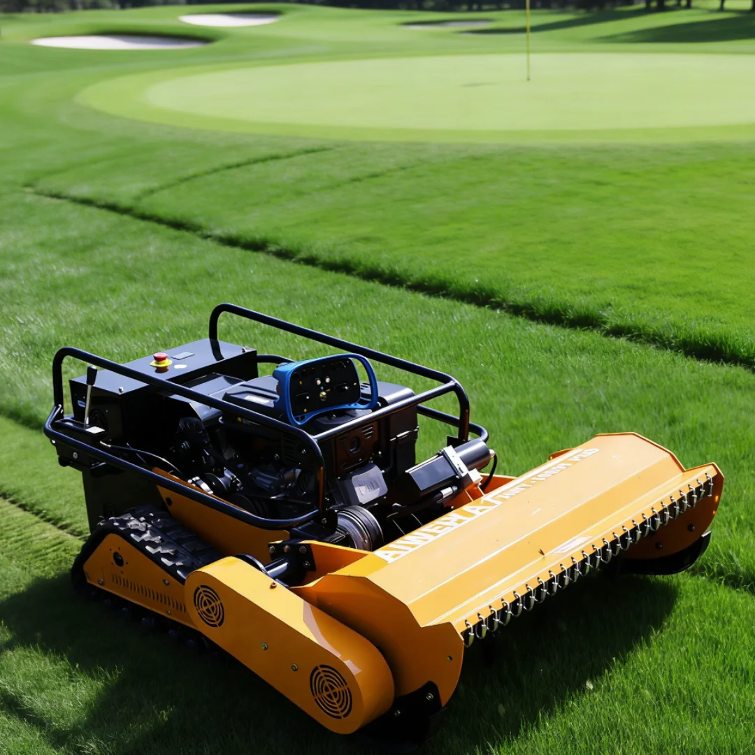 Customized Robot Forestry Ditch Machine Automatic Cordless Wireless Garden Mower Agricultural Remote Control Mower