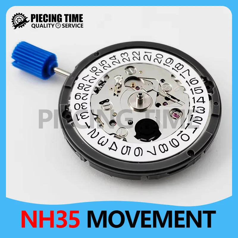 Men's Watch Date Setting Automatic Changing Kit High Precision Japanese NH35 NH35A Seiko Mechanical Movement