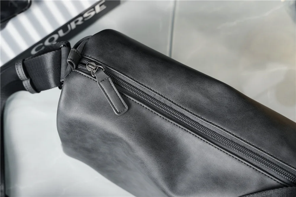 2025 New Round Single-shoulder Bag, Simple and Casual Backpack, Korean-style Trendy Men's Bag, Crossbody Bag, Small Backpack