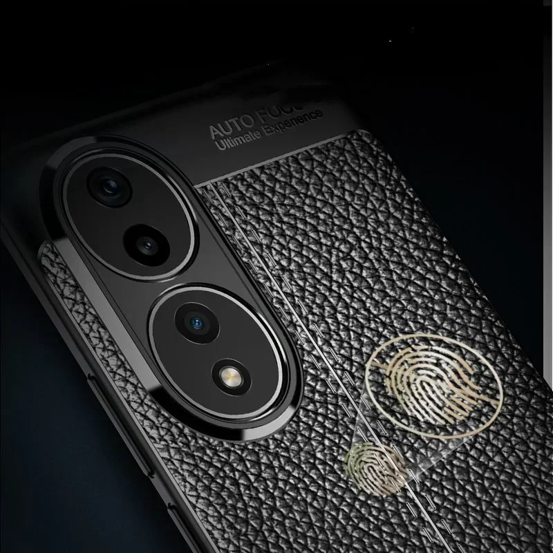 Honor 90 케이스, Honor 90 커버, 충격 방지 TPU 소프트 가죽, 휴대폰 보호 쉘 범퍼