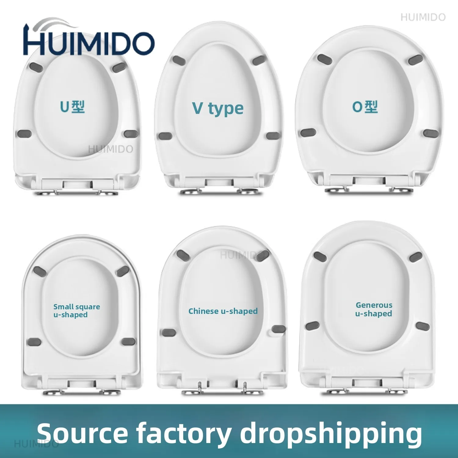 Household toilet cover is installed on the toilet cover, thickened and slowly lowering toilet seat UV type replacement set.