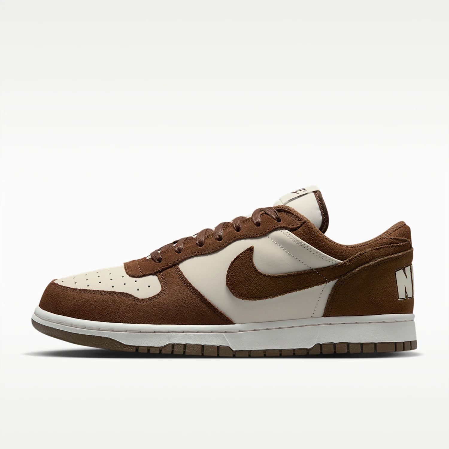 Nike genuine men's comfortable low cut wear-resistant lace up round toe casual board shoes IO4224-101