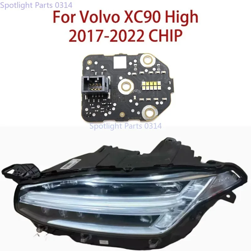 

НОВЫЕ фары DRL Чип Белый свет для Volvo XC90 LED 2017-2022 Angel Eyes Балластный чип Дневные ходовые огни Схема автомобиля