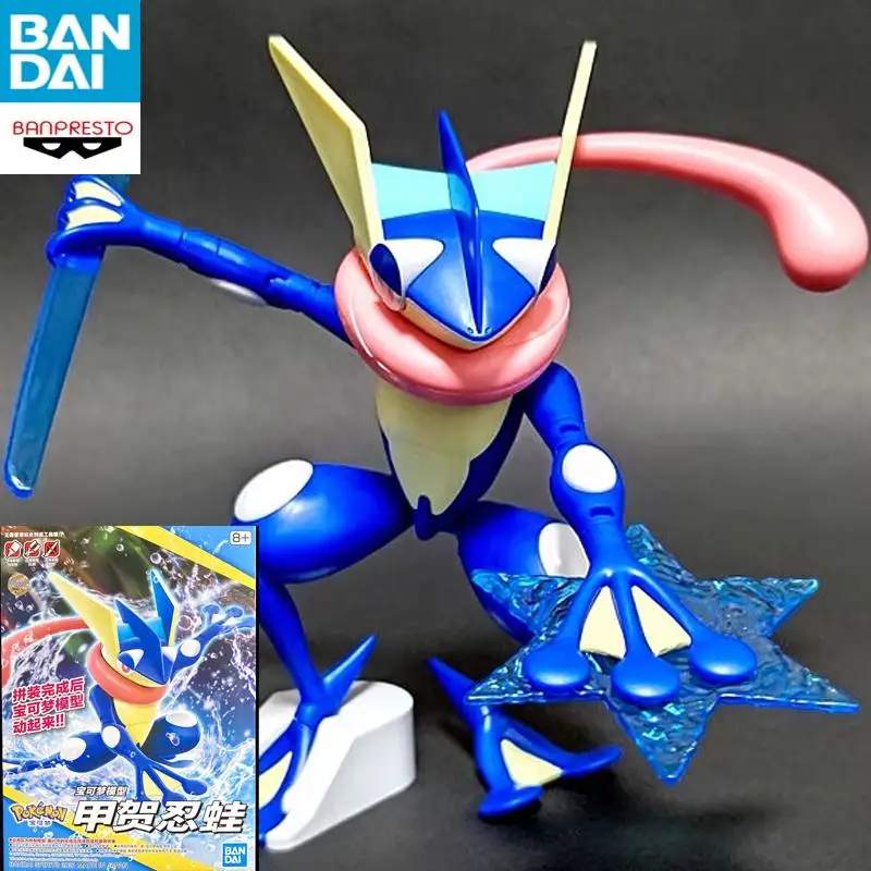 

in stock Genuine BANDAI BANPRESTO Pokemon Journeys The Series 47 Greninja Anime Assembly Figure Model Collector Figurine Toy